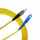 SC APC To SC UPC Fiber Patch Cord Single Mode G652D Simplex 5m Length