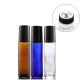 ISO14001 Roll On Perfume Oil Bottle 10ml , Lidded Essential Oil Bottles With Roller