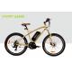 7 Speed Electric Mountain Bicycle 32km/H , 26 Inch Electric Mountain Bike Mid Gear Motor
