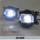 Citroen C6 car front fog light LED DRL daytime running lights aftermarket