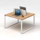 Customized MDF Office Workstation Desk For Office 2 4 6 Person Seater