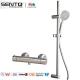SENTO wall mounted thermostatic modern bathroom faucet