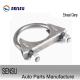 127mm Stainless Steel Exhaust Clamps For Universal Car Abrasion Proof