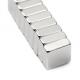 China magnet manufacturer N52 F10x10x4mm Gold Coating Block Neodymium Magnet