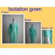 Round Neck Sterile Surgical Gowns , Hospital Isolation Gowns Medical Product