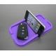 Multi Function Purple Car Phone Stand Holder Anti Slip Silicone Phone Holder For