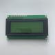 4x20 Character LCD Display Module with Yellow Green Backlight