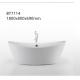 Customized Indoor Freestanding Jacuzzi Bathtub Bathroom Tubs Bacterial Resistance