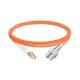 3m (10ft) Duplex OM2 Multimode LC UPC to SC UPC LSZH Fiber Optic Cable