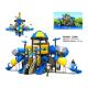 Amusement Large Garden Slide Space Slide Playground For 3 - 12 Years Old