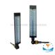 Industrial Marine Metal Case Adjustable V Shaped Machine Thermometer With Glass Tube