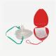 Emergency Disposable Latex Free / Medical Grade PVC CPR Pocket Mask For Pediatric, Infant WL1007