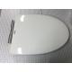 Professional Plastic WC Seat Cover White Color With Mute Rubber Gasket