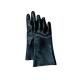 Heavy Duty Industry work Black PVC Coated Chemical Resistant Gloves / glove 51208