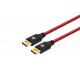 8K DisplayPort Cable 1.4 Gold-Plated Braided Ultra High Speed DisplayPort Cord Support Resolution for Laptop
