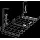 Under Desk Cable Management Trays for Organized Workspaces Single Tier 1mm Thickness