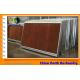 Automatic poultry evaporative cooling pad