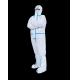 Good Filtration Medical Coverall Suit Performance Moisture Permeable