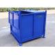 Forklift Metal Pallet Cage Box 2T For Construction Sites