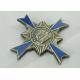40 Jahre Garde Enamel Medal , Antique Brass Plating For Decorative