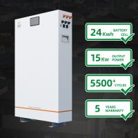 Popular Rechargeable Household Energy Storage Deep Cycle Solar Battery 24kwh
