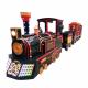 Kids Trackless Train Ride Electric Power Rated Load Turning Radius 3m