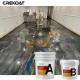High Gloss Finishes Metallic Epoxy Floor Coating Maintenance And Barrier Free