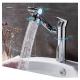 Electroplating 360 Degree Swivel Gold Bathroom Faucet Single Handle Sink Faucet