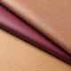 Litchi Leathaire Fabric 1.2mm Breathable Leather Fabric For Sofas / Cushions