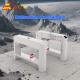 HCW Outdoor Pedestrian Gate Access Control SS304 Fast Channel Turnstile Barrier Gate 50HZ