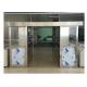 Low Noise Air Shower Clean Room Auto Double Sliding Door For Precise Instrument Industry