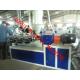 PVC PE PP Single Wall Corrugated Pipe Extruder , Plastic Pipe Extrusion Line