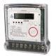 Compact 3 Phase Electric Meter Transparent Cover Prepaid Electricity Meters
