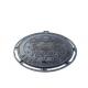 Sand Casting Cast Iron Sewer Inspection Cover Corrosion Resistance Black Color