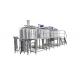 35HL Capacity 3 Vessel Brewhouse SS304 Fabricated With 3mm Interior Shell For Brewery