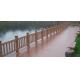 Recycled Water-proof Decorative WPC Outdoor Fence for Boardwalk