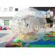 1.0mm PVC Transparent Brilliant inflatable ramps zorb balls For Outdoor water Fun