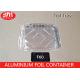 F60 Disposable Aluminum Foil Pans Rectangle Roast Container 1900ml Volume