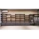 Q195 Metal Wall Shelf Units Spray Paint Customized Color