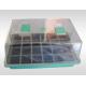 PP / PS Garden Mini Greenhouse Plastic Seeds Propagation Nursery Pots with Breeding Tray for Kits