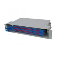 24port 2U ODF Fiber Optic Distribution Box with Welding Module Tray