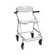 Toilet Transfer Commode Adjustable Hospital Bath Chair For Elderly