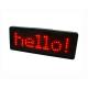 Scrolling LED Name/Message/Advertising/Programmable Tag Card Badge Red color B729TR