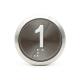 35.6MM Stainless Steel Round Lift Stop Elevator Hall Call Button Red Blue Orange Light