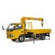 Construction Straight Boom 3 Ton Truck Mounted Crane For DFAC