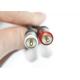 Metal Shell 3.5 Mm Jack To Optical Cable , 2 In 1 Headphone Optical Cable