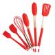 Odorproof Stainless Steel And Silicone Cooking Utensils 6pcs Anticorrosion