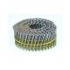 Weld Wire Collated Coil Nails Round Head Galvanised 15 Degree 2.5 x 57mm For Fencing
