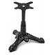 Bistro Table base Black Ornamental Iron Parts Table base Solid Cast Iron Table