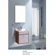 500*380*580mm PVC Bathroom Vanity with White and Wood Grain Color
